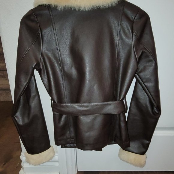 Bomber jacket, size M, dark brown - Picture 5 of 5